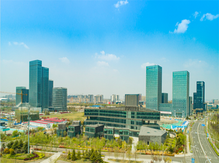 北京保险产业园绿化